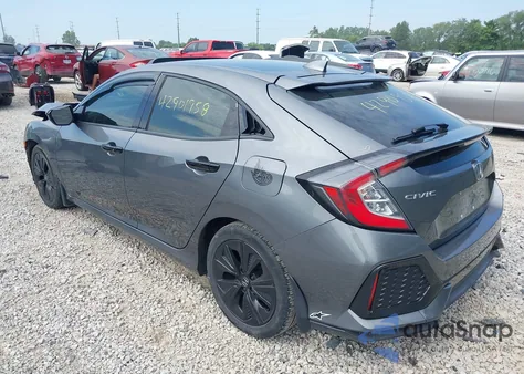 2017 Honda Civic Ex from USA, damaged, VIN SHHFK7H57HU206747